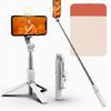 Cell Phone Selfie Stick Tripod Extendable Selfie Stick All-In-1 Smartphone Tripod Stand With Wireless Remote 360°Rotation