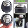 Manual 6 Speed Real Leather Car Gear Shift Stick Knob Lever Shifter HandBall For Alfa Romeo 166 3.2 V6 for Alfa Romeo GT 147