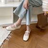 Fashion IPPEUM Women Mary Janes 2025 New Summer Ballerinas Shoes Mujer Buckle Straps Ballet Flats