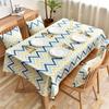 Modern Minimalist Style Rectangular Waterproof Oxford Cloth Table Cloth Home Textile Kitchen Decoration Tablecloth Mantel Mesa