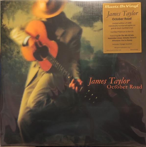 LP Record JAMES TAYLOR - October Road(Gold & Black Vinyl) MOVLP3482 Music On Vinyl 2023 Netherland Rock