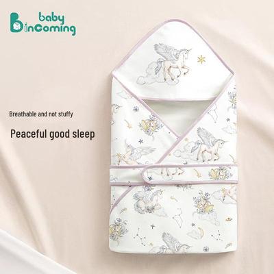 Atmungsaktive doppelwandige Sommer-Swaddle-Decke für Neugeborene - Unverzichtbar für Kreißsaal und Außenbereich