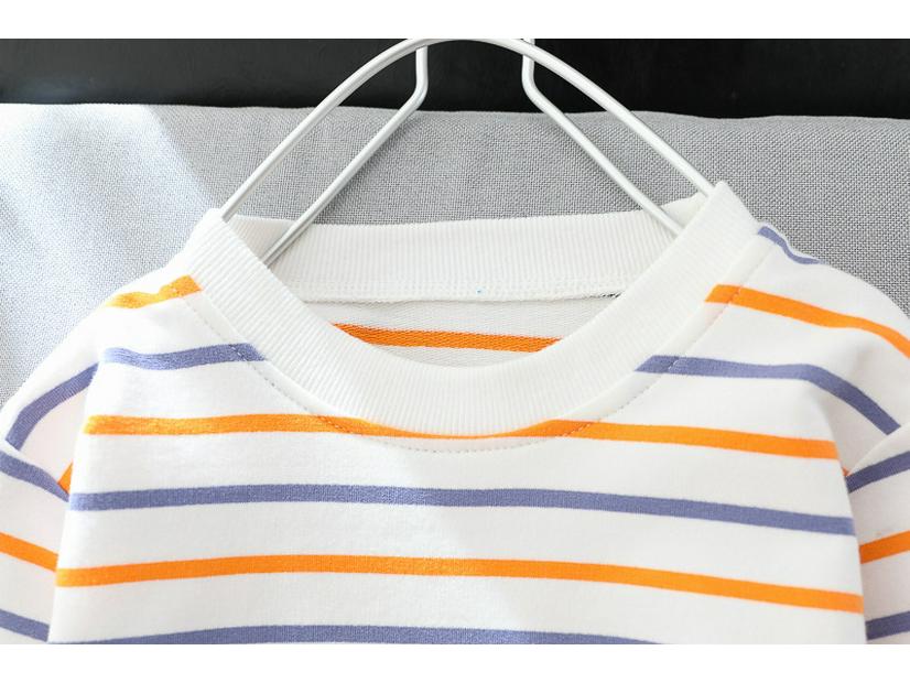 Chlapecký pletený svetrový set s dlouhým rukávem v korejském stylu - Trendy třídílný dětský outfit na jaro a podzim 2021.