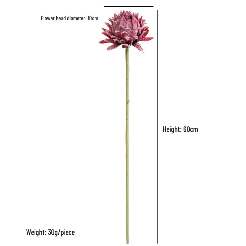 Handgefertigte Distelblumen-Arrangement - Hochzeits- & Wohnaccessoire