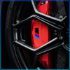 6pcs/Set Sport Car Brake Caliper 3D Sticker Auto Wheel Hub Stickers For BMW E34 E46 E39 E38 E90 E60 E36 F30 F30 F10 E92 E38 E91 G30 G38 M3 M5
