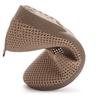 Damen Sandalen mit weicher Sohle, atmungsaktivem Flyknit-Mesh – Bequeme flache Arbeitsschuhe