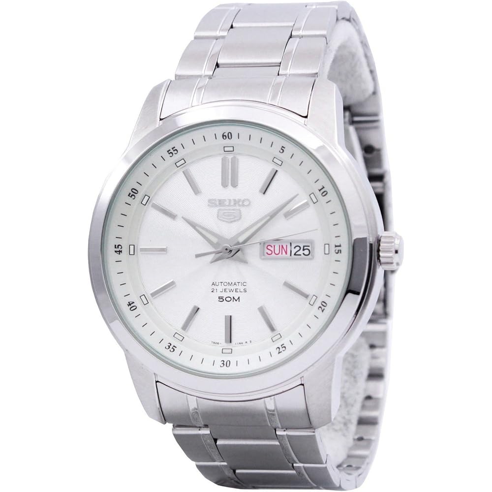 Мужские автоматические часы Seiko 5 SNKM83K1 Нержавеющая сталь Водонепроницаемые 21 камень