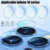 5-1Sets Camera Lens Glass For iPhone 16 15 Pro Max 15 Plus Camera Lens Screen Protector Film Tempered Glass For iPhone 16Pro Max