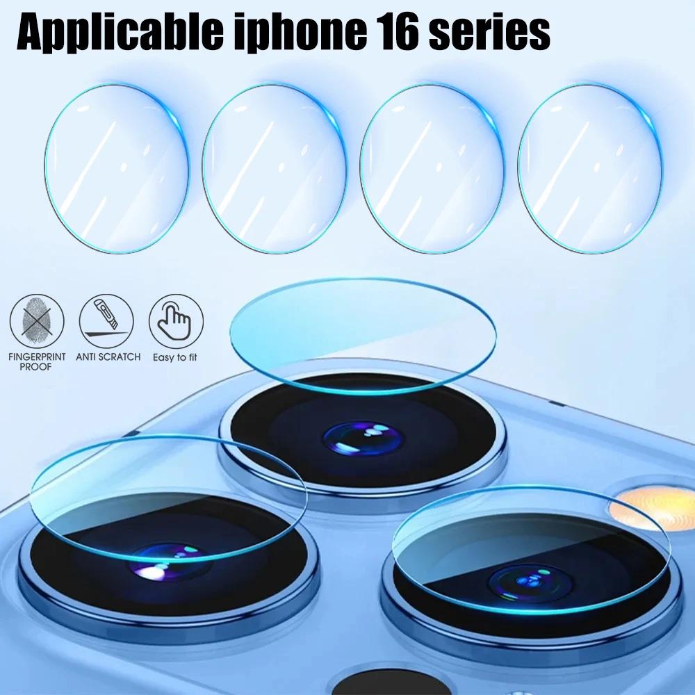 5-1Sets Camera Lens Glass For iPhone 16 15 Pro Max 15 Plus Camera Lens Screen Protector Film Tempered Glass For iPhone 16Pro Max