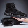 Retro Herrenstiefel für Wüste Herren Wanderschuhe High Top Herren Stiefelette Hohe Qualität Casual Sneaker Taktische Stiefel Herrenstiefel