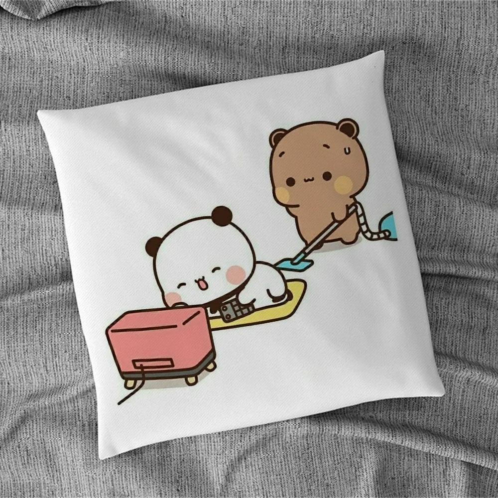 Bubu Dudu Pattern Pillowcase Car Ornaments Office Living Room Sofa Home Pillowcase