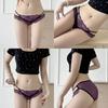 Ladies Summer Romantic Pure Desire Sexy Lace Pure Cotton Crotch Low Waist Triangle Briefs