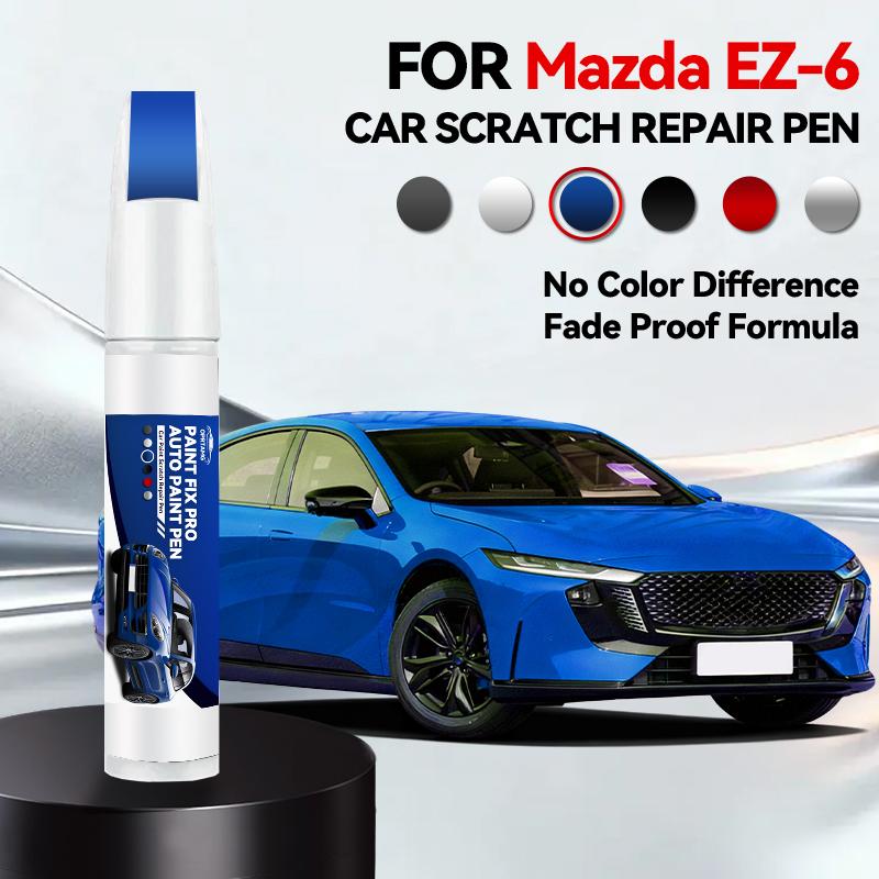 Exclusive Dedicated Vehicle Car Paint Touch Up Pen For Mazda EZ-6 2024 2025 Automotive Paint Pen Car Scratch Repair Auto Accesso