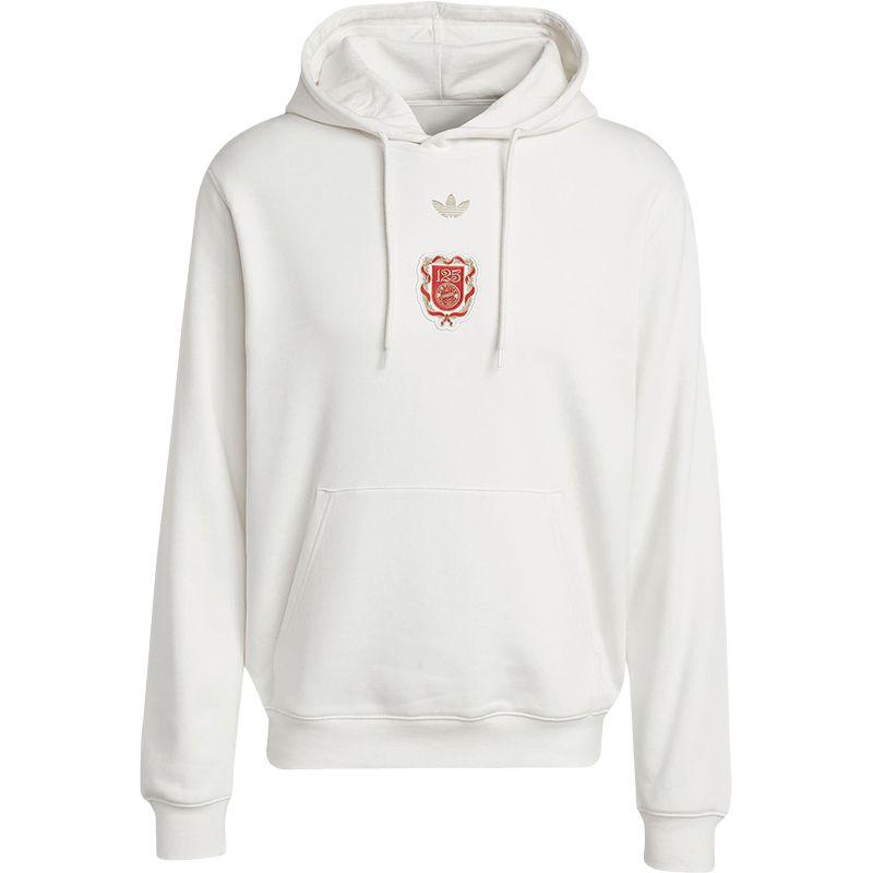 

Adidas Толстовка с капюшоном Fc Bayern Anniversary Off White для мужчин в уличном стиле JF0576 S