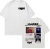 Rapper Kadec Santa Anna Tour 2025 Graphic T Shirts Unisex Unisex Vintage Hip Hop Fashion Tshirt High Quality Comfort Oneck T Shirt