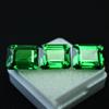 Tsavorite Garnet   Jewelry Making Loose Gemstone 30 Ct Green Emerald Cut
