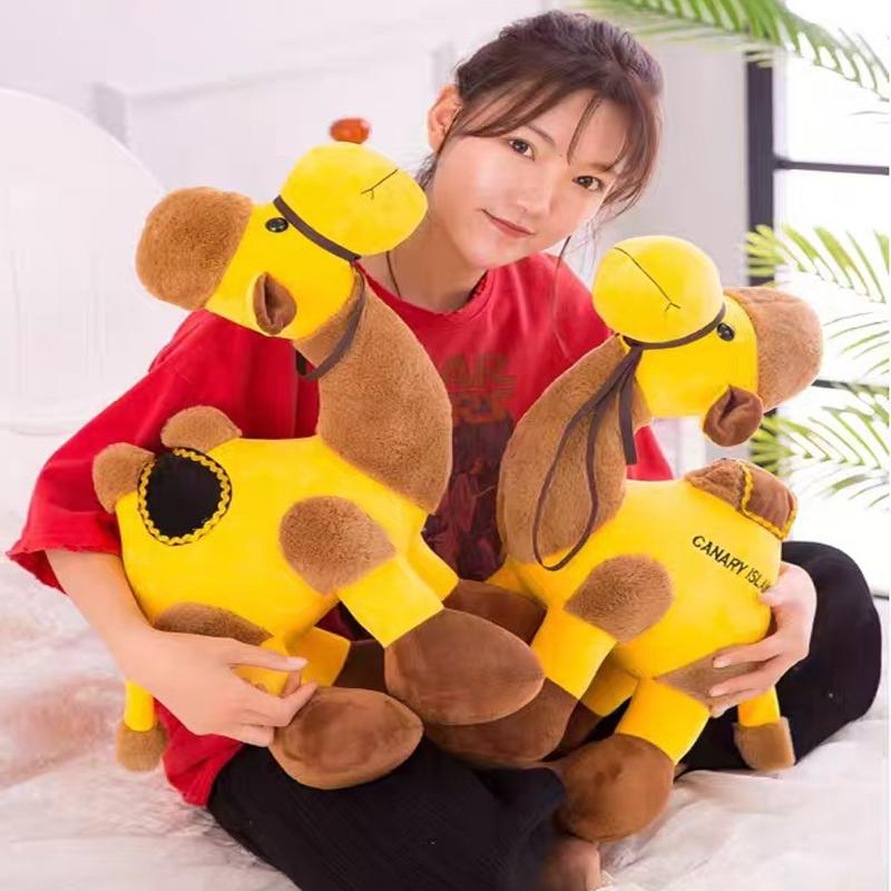 Simulations-Kamel-Stofftier Wüstenkamel-Puppe Kamel-Puppe Kreatives Kamel-Kissen Spielzeug für Kinder Geschenk Kawayi