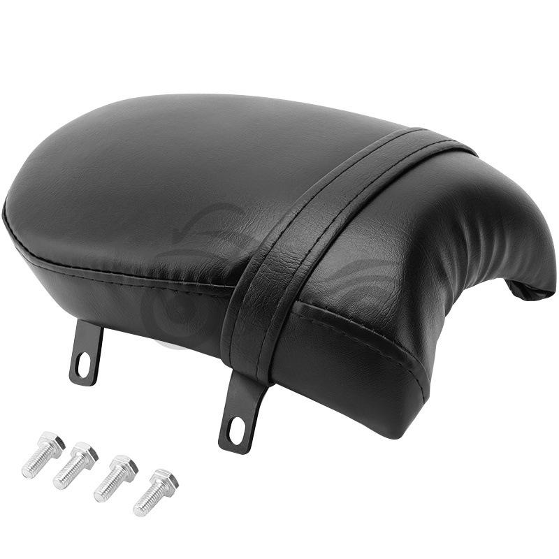 Black Leather Rear Seat Cushion for Victory Judge 2003-2017 Motorcycle
