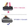 JSER M.2 Drive - U.2 (SFF-8639) M.2 PCIe NVMe SSD (M-Key) Compatible Conversion Adapter for Mainboard Replacement SSD 750 for P3600P3700
