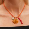 Necklace Set Resin Starfish Pendant Necklace Ethnic Style Dopamine Necklace  Girls