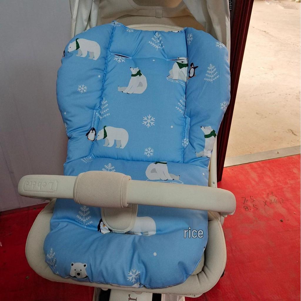 All-Season Universal Stroller Cushion: Cozy Autumn/Winter Cotton Mat for Baby Car Seats