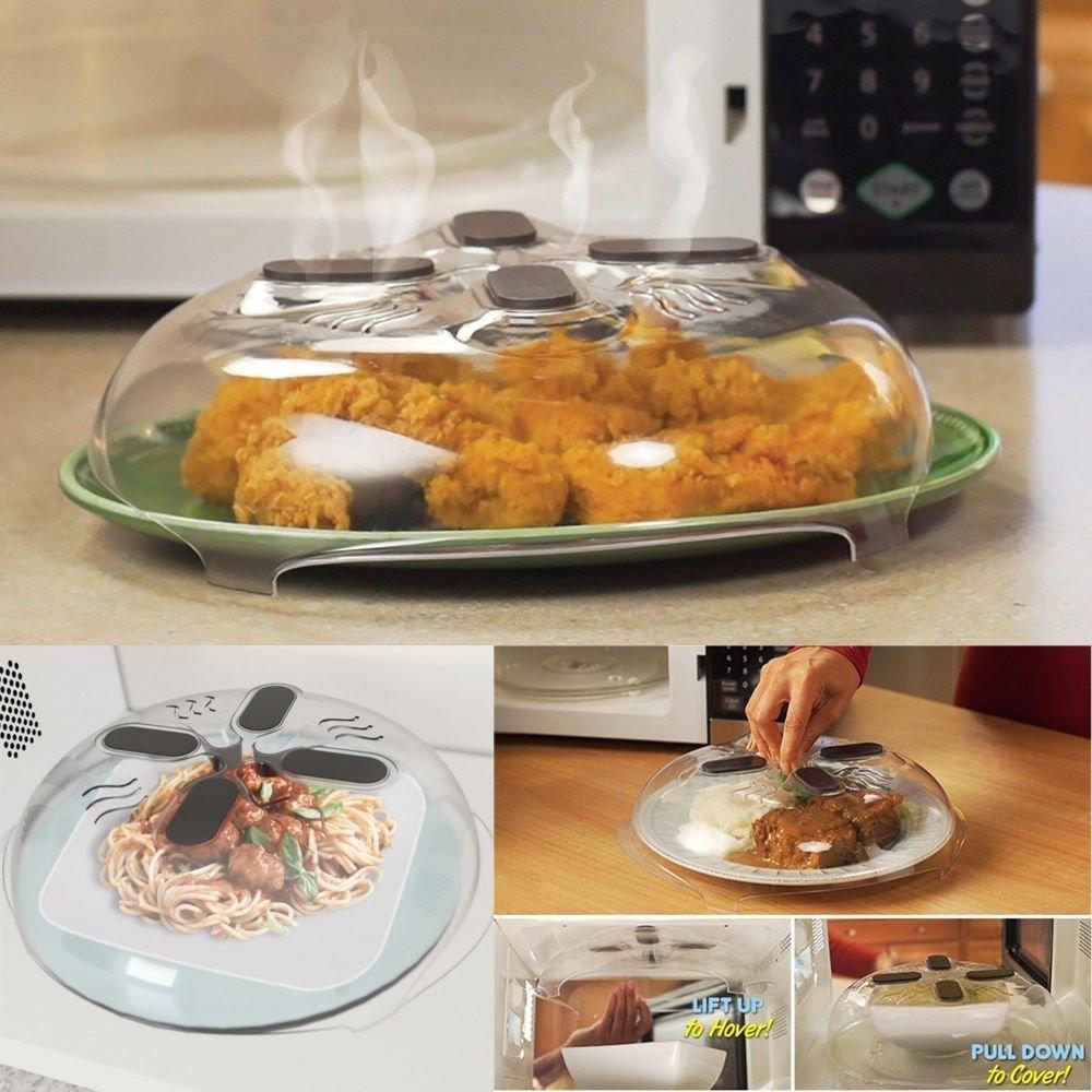 

Крышка-колпак для микроволновой печи, защита от брызг, магнитный, с отверстиями для пара, набор, инструмент, безопасная крышка