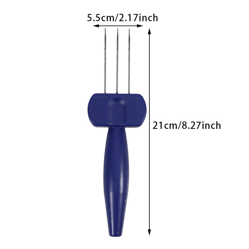 

2026 Durable 3/4 Latchs Hook Crochet Hooks Ergonomic Grip Portable Latch Hook Tool Cord Knitting Tool Knitting Projects