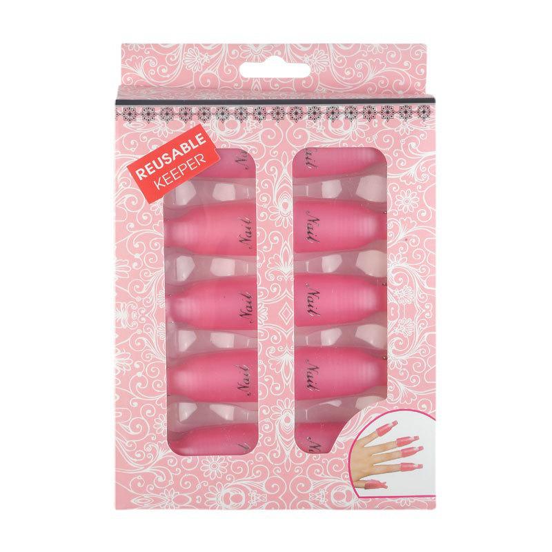 Nail Polish Remover Pack: Includes Clips, Cotton Towel, Phototherapy Remover, 10 Pieces