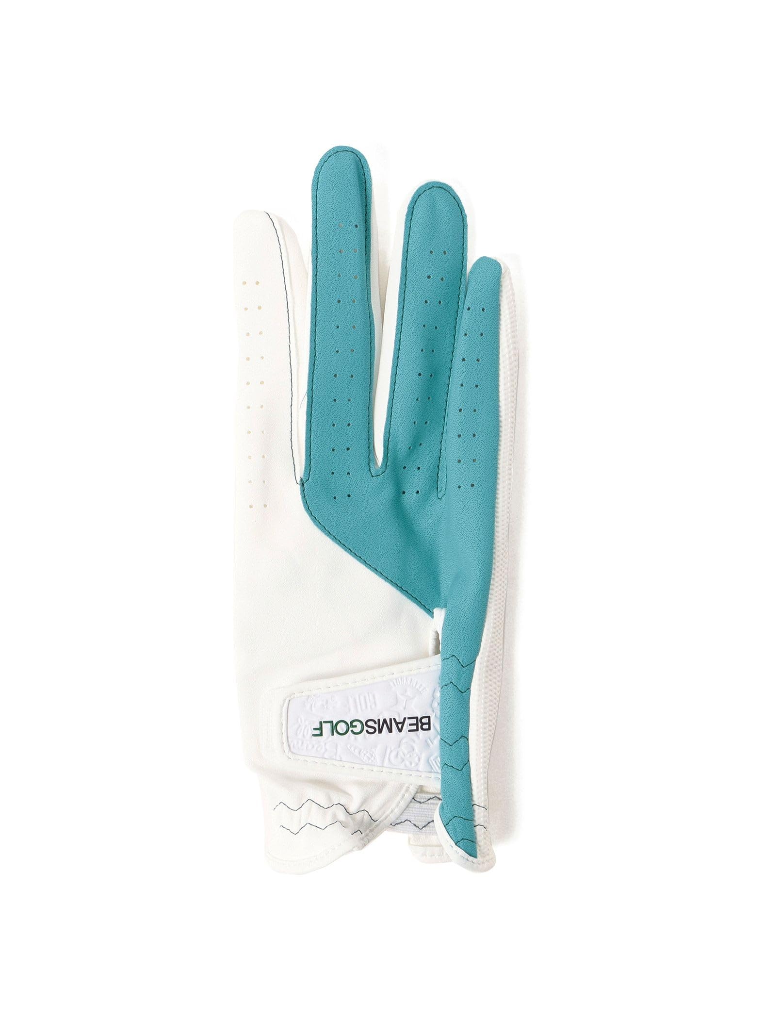 

Gloves Embossed Logo Bicolor Gloves TURQUOISE 81460016469 [Beams Golf] UNISEX (Right Hand) -