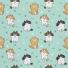 Outdoor Decorative Fabrics Oxford - Motif Cats And Paws