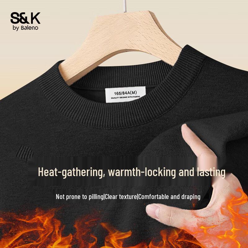 

Baleno Men s S&K Series Pure Cotton Crew Neck Knit Sweater 2XL
