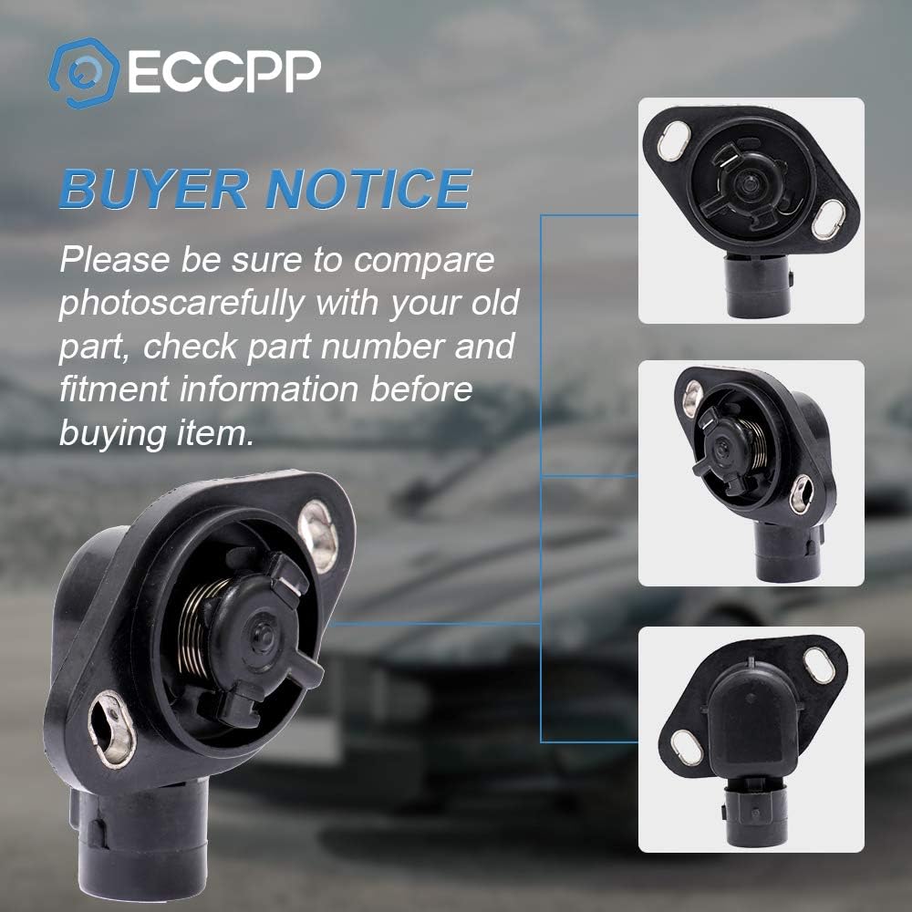 ECCPP Throttle Position Sensor Switch 911-753,Fit for Acura Integra, for Honda Accord Civic del Sol for Honda CR-V, for Honda CRX for Honda