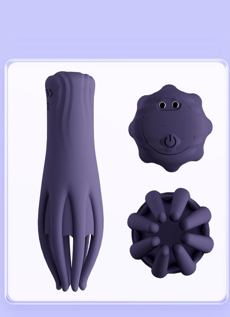 Glans Vibrator for Suction Powerful Nipple Glans Stimulation Electric 10 Vibration USB Silent Waterproof Adult for Women and Men Men, Vibrator, Rotor,