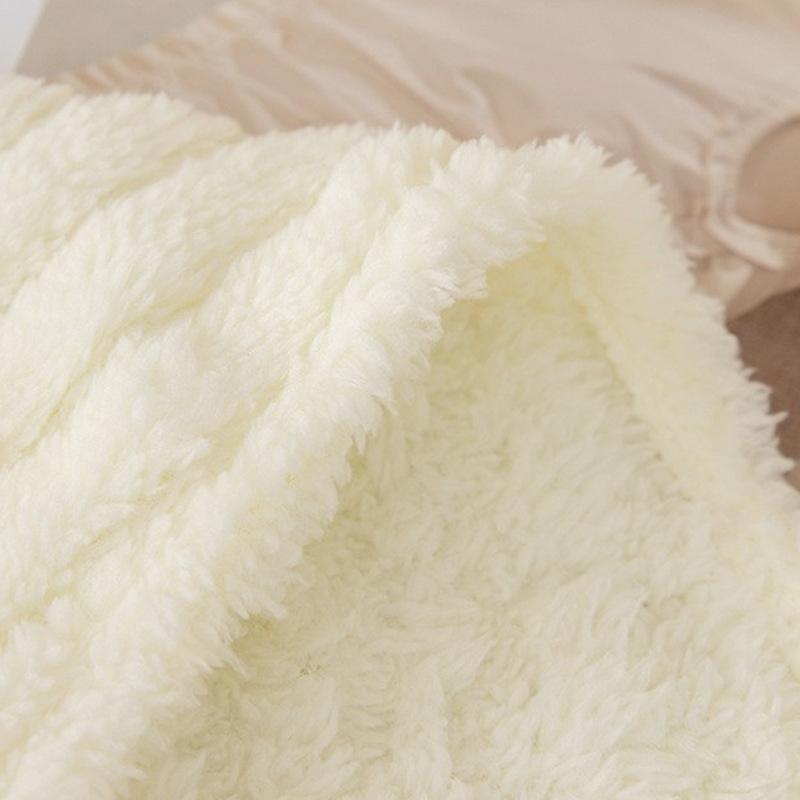 Lambswool Sofa Cover Cloth Ins Style All Winter Sofa Cover Anti-Scratching Cushion Four Seasons Universal Thickening