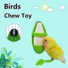 Durable Plastic Birds Playing Toy Supplies Cage Hammock Parrot Feeder Hanging Swings Bird Chew Toy