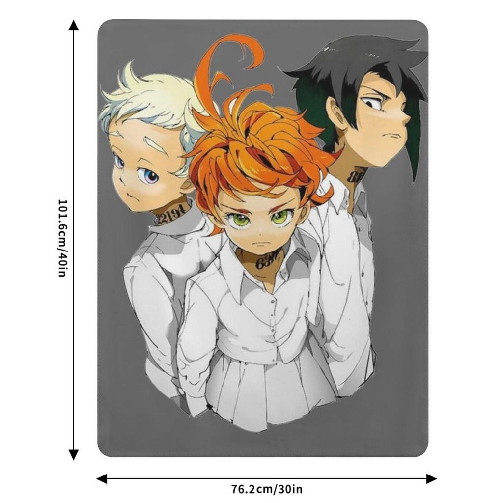 The Promised Neverland Decke Gemütliche Warme Decke für Schlafzimmer Dekoration