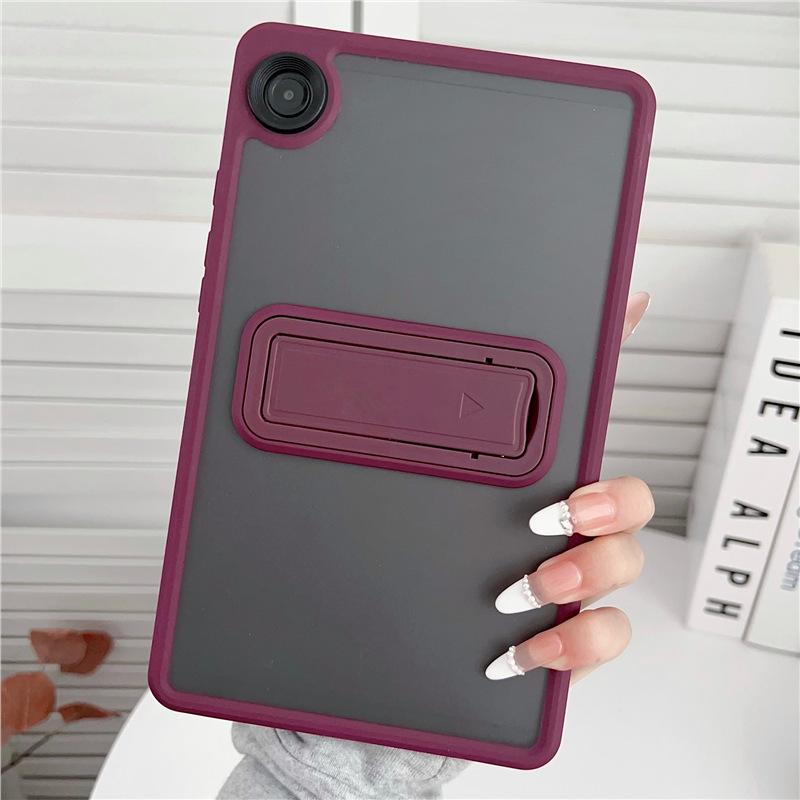 S10FE Samsung A11 Tablet Frosted Stand Case - Full Coverage Anti-Drop Shell