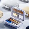 Compact Light-Proof Pill Organizer for Daily & Weekly Meds