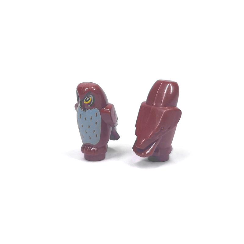 Animal Printed DIY Parts: Goat, Seagull, Penguin, Fish, Sheep - Compatible with MOC Building Block Toys