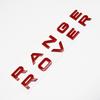Premium 3D ABS Range Rover Letters Car Front Hood Bonnet Emblem Badge For Land Rover Discovery Sport Evoque Defender Accessories NG8