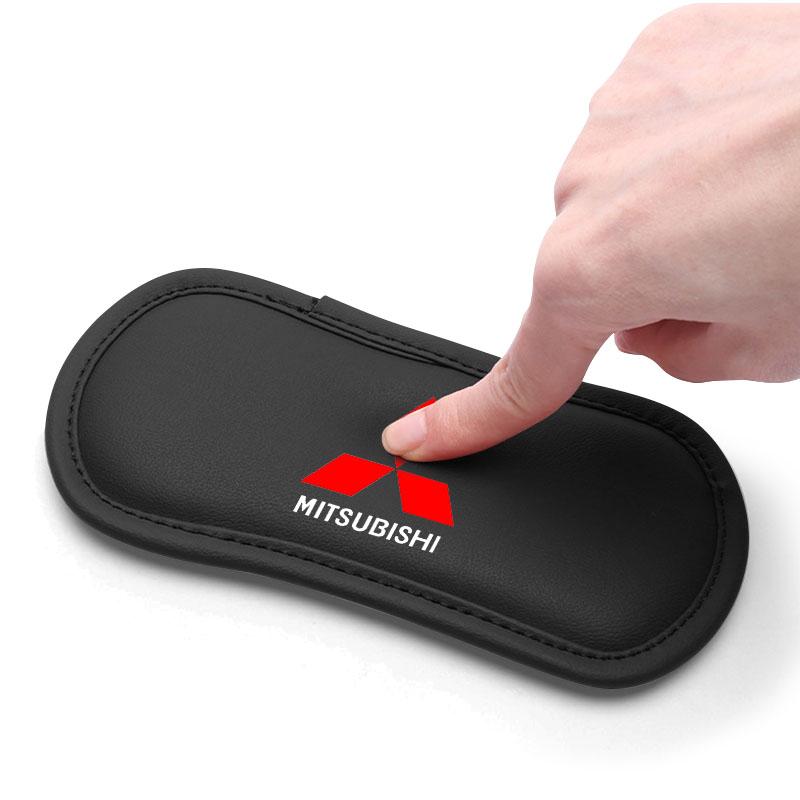 1 Stück Auto Innenraum Bein Knie Stützpolster Lederpolster für Mitsubishi ASX Lancer L200 Pajero Sport Attrage Mirage Eclipse