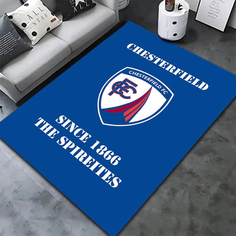 Chesterfield F.C Carpet Rug for Living Room Bedroom Home Sofa Decoration,Kids Play Non-slip Floor Mat