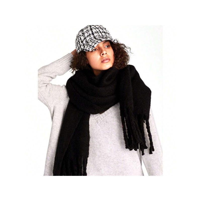 New Solid Color Imitation Cashmere Scarf for Women Candy Color Soft Student Couple Warm Scarf Shawl