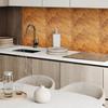 Set of Vinyl Tiles with a Motif for the Kitchen and Living Room, Natural Wood Pattern, 10x40x20 Cm