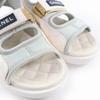 Very Good CHANEL COCO Mark Sport Sandals In Leather 37 21P G37231 Used