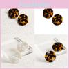 Geometric Round Unique Stud Earrings Trendy Alloy Fashion Accessories Women For