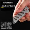 Pure Titanium Comb Multi-function Corkscrew Crowbar Pendant MINI Portable Super Light Outdoor EDC Self-defense Tool Small Access