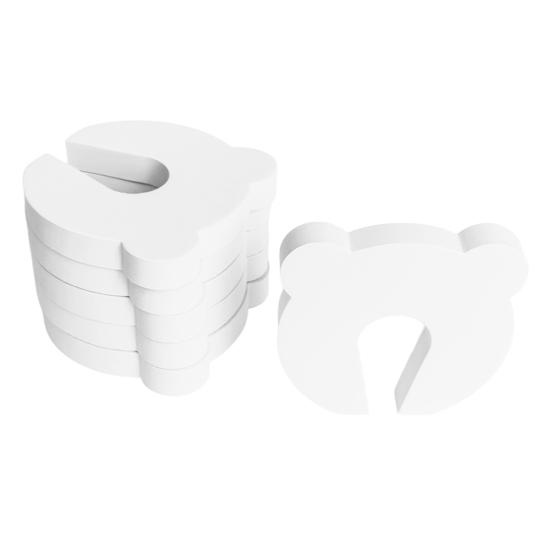 6 Pcs Slam Proof Doorstop Door Kids Finger Pinch Guard Foam Doorstop to Prevent Slamming And Keep Door Open for Door Edge