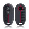 Silicone Rubber Car Key Cover Case Skin Protect Keychain For Suzuki Swift Sport Sx4 Scorss Grand Vitara Wagon R Stingray