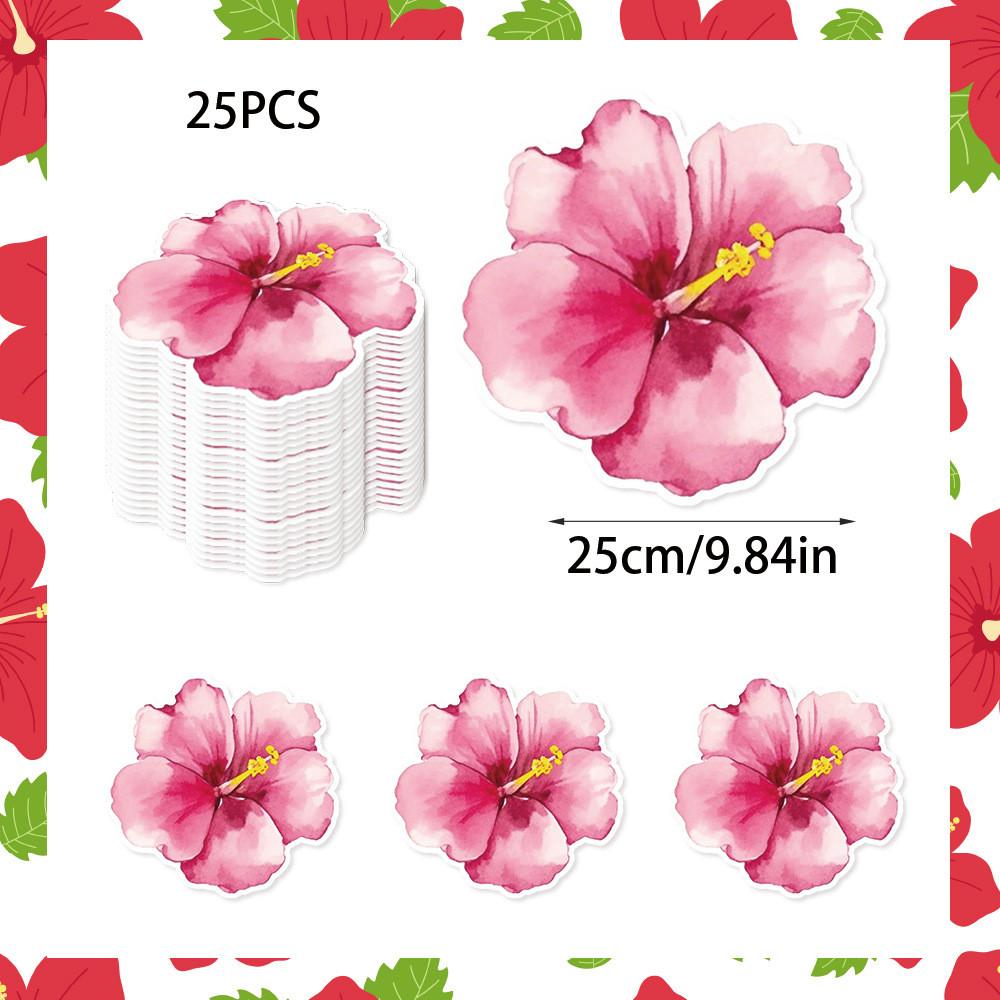 Themed Summer Colorful Flowers Leaf Patterns Paper Placemats Party Decorations